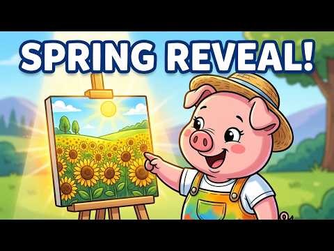 Piggy’s Spring Adventures! 🌸 Spring Outdoor Fun! Full Episode Cozy Piggy Activities & Cartoons