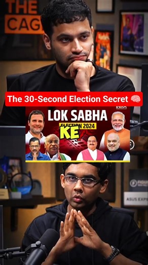 30 Second Mein Winner Predict? 😱 #electionfacts #rajshamani #hindipodcast