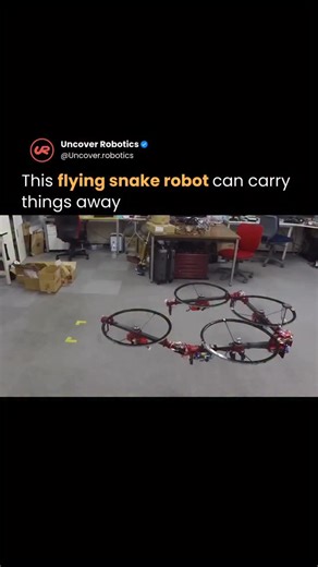 AI & Robotics on Instagram: "This unusual flying robot can change its shape in mid air, allowing it to grab, wrap around, and carry objects instead of just hovering like a normal drone. Developed by researchers at DRAGON Lab, the system is called Hydrus, a transformable multirotor made of linked modules that can reconfigure into different shapes depending on the task. 📡 Follow @uncover.robotics for more behind-the-scenes technology from the real robot revolution. Source: DRAGON Lab"