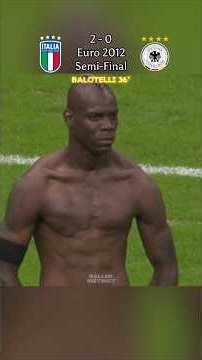 BALOTELLI BRACE vs Germany 🔥 Euro 2012