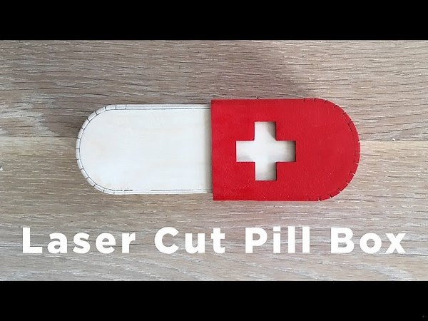 Laser Cut Pill Box Digital Fabrication Project