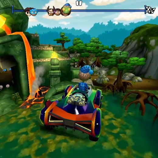 B'Zorp Jumpscare Memes in Beach Buggy Racing 2