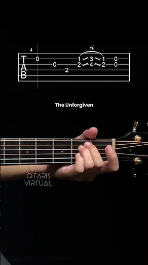 Metallica - The Unforgiven #guitartutorial #guitartabs