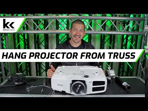 How To Hang A Projector From Truss