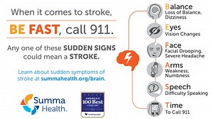 Know how to spot a stroke: BE FAST is the new acronym