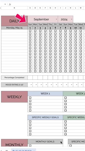 I’m no expert but this is how I made it! 💻✨ Template available!! #productivitytips #googlesheets #spreadsheettips #spreadsheet #habittracker #productivityhack #spreadsheettricks #excelformula #formula #googlesheet #googlesheetstips #googlesheettutorials