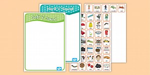 Hard and Soft C Sound Sorting Game