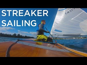 Streaker sailing GoPro test at Ripon Sailing Club