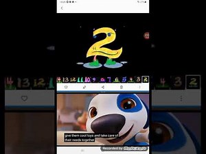 sesame street number creatures 1 to 100 theme song talking tom shorts hello and bye hi goodbye