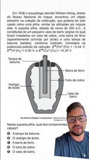 🎯 Desvendando o ENEM! Eletroquímica