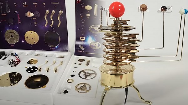 Innovative Solar System Model With Magnetic Precision