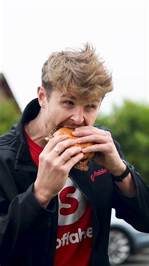 72K views · 328 reactions | What happens when a guy called Eric in Fauldhouse decides to make burgers?  You get Easy Burgers by Eric, and his smashburgers are the stuff of legend. Crispy edges, juicy middle, melty cheese, and just the right amount of sauce. Josh calls it the pièce de résistance of burgers, and he’s not wrong. Get your hands on one via Scoffable. You’ll understand the hype after the first bite. | Scoffable | Facebook