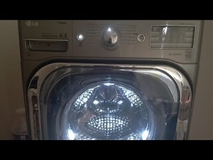 Mini LG 6 motion DEMO model washing machine - Full overview & operation