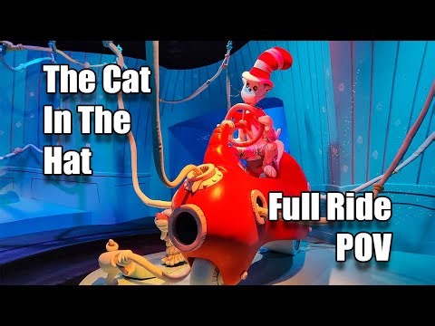 Cat in the Hat Universal Studios Florida Ride POV Summer 2025 [4K POV]