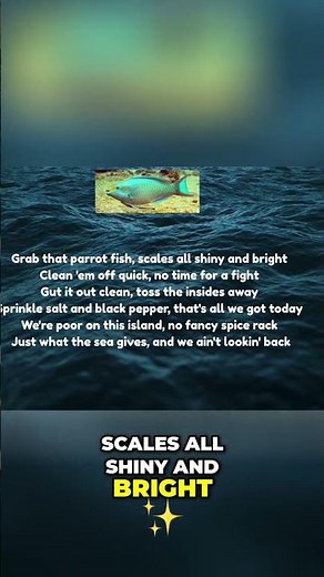 Yapese Music | Cooking Parrot Fish Quick Clean, Season, and Serve!