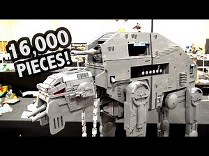 Huge LEGO AT-M6 Walker from Star Wars: The Last Jedi