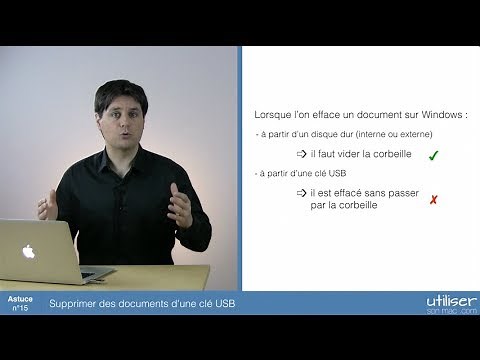 Astuce 15 - Supprimer des documents d'une clé USB