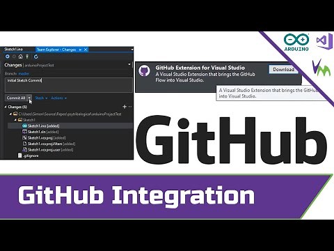 GitHub Integration for Arduino in Visual Studio