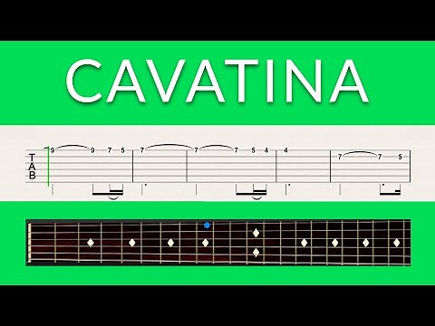 CAVATINA Guitar TAB Playalong