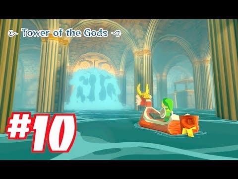 TOWER OF THE GODS!! WIND WAKER HD: Gameplay Walkthrough Part 10