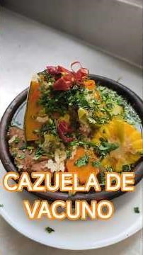 Cazuela de vacuno