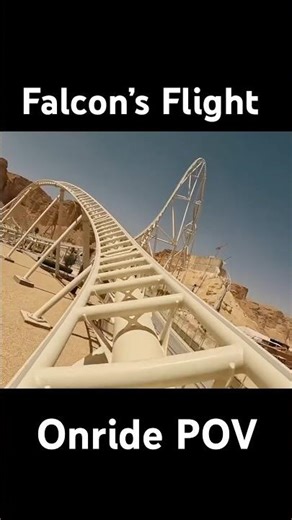 FULL Falcon’s Flight POV (Closest Yet) | World’s Fastest & Tallest Roller Coaster 🔥