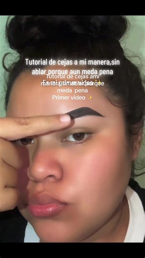 Tutorial de cejas a mi manera sin hablar