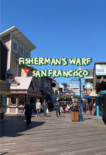 Beautiful sunny day in San Francisco, checking out @PIER 39 ! Lots of restaurants, shops, an amazing views of the bay. #sf #exploresf #pier39 #sfbayarea #visitsf
