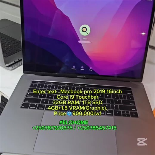 🚀 PRICE DROP – MacBooks Blowout Sale! Grab Yours Before Stock Runs Out! #ELOHOME...📞 250787320675 / 250785 457 415 Available in stock today: ______________________ Macbook pro 2012 13 inch Core I5 8GB RAM 500GB HHD price🌀255,000rwf Macbook pro late 2012(2013) 13 inch Retina Display Core I5 8GB RAM 256GB SSD price🌀285,000rwf Macbook pro 2013 13inch Retina display Core I7 8GB RAM/ 256GB SSD Price🌀340,000rwf Macbook pro 2014 Retina display 13 inch Core I5 8GB RAM/ 128GB SSD price🌀330,000rwf M