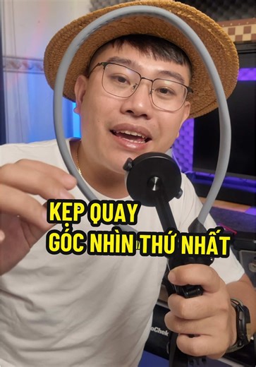 Kẹp Quay Góc Nhìn Thứ Nhất - Giải Pháp Quay Video Mới