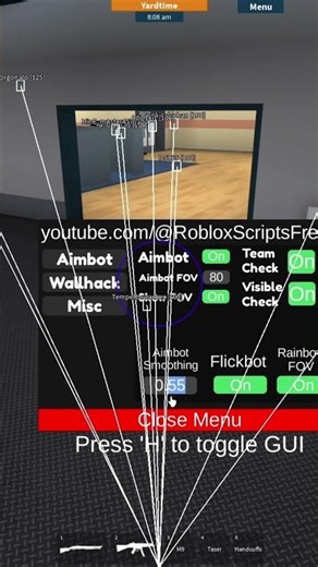 BEST Roblox Prison Life Script Mobile/PC Aimbot!