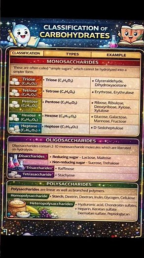 Classification of Carbohydrates Explained