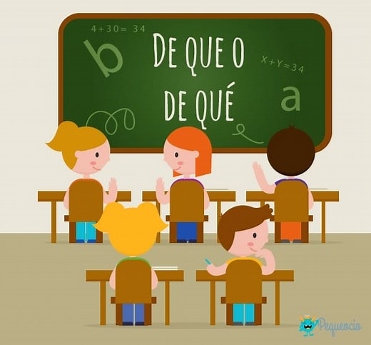De qué, de que... ¿o qué? - Pequeocio