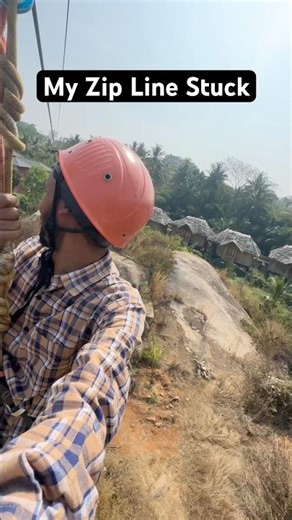My zip line stuck 😩‪@Bakaiiti‬