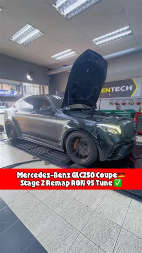 Remap Mercedes-Benz GLC250 2.0L Turbo Stage 2 WHP: 203HP 369TQ www.emptune.com www.jcracing.com.my