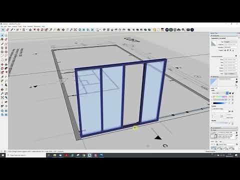 Hanni Handig met SketchUp - 5a - Ramen in je 3D tekening tekenen