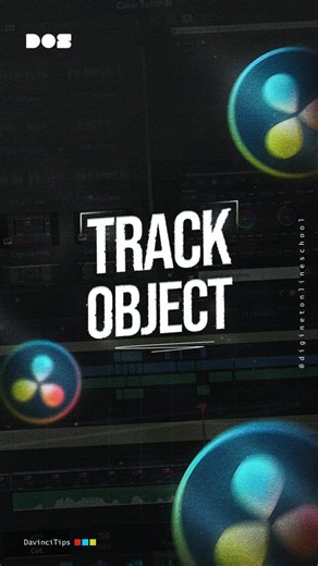 Diginet Online School on Instagram: "✨ Learn how to track objects in your videos with this DaVinci Resolve tutorial. 🎬 Follow 👉 @diginetonlineschool_ for more pro-level hacks 💡 #DaVinciResolve #VideoEditing #ObjectTracking #DaVinciTips #Cinematic #PostProduction #Tutorial #VideoEditor"