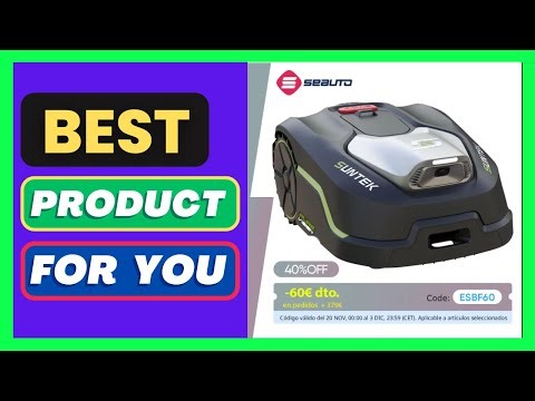 SUNTEK robot lawn mower without boundary wire AI Vision