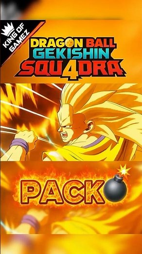 PACK!! 🔥 SSJ3 Goku Goes CRAZY | Dragon Ball Gekishin Squadra