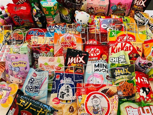 2 Lbs Asian Snack Box | Curated and Handcrafted Gift for Parties & Seasonal Occasions - Etsy