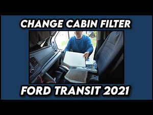 🚐 Ford Transit 2021 Cabin Air Filter Change Guide 🌬️ | Boost Your Van's Freshness!