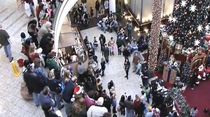 WATCH: Christmas Carol Flash Mob Takes Over Shopping Mall