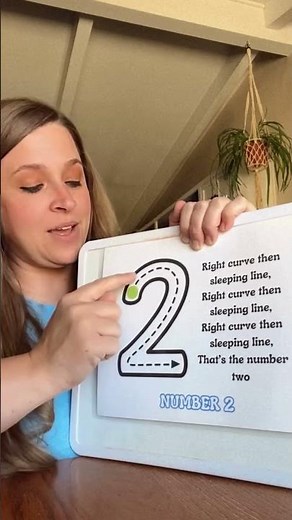 Learn to Write Number 2 for Kids #kidslearning