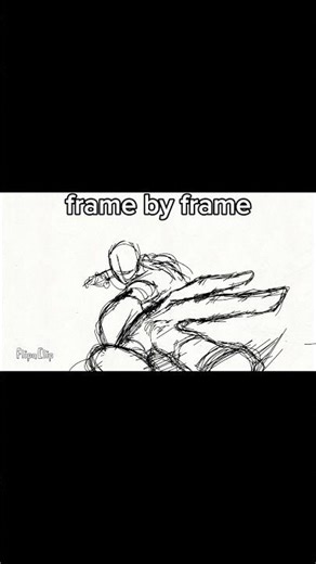 punching motion #animation #animalshorts #flipaclip