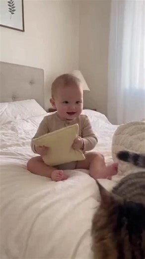 The First Word #baby #cat #funnyreels | The Only MLB