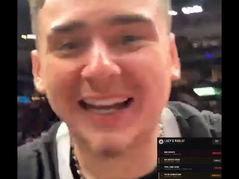 LACY LIVE 🌴 HEAT vs SPURS COURTSIDE OMG 🌴 YACHTS 🌴 PARTIES 🌴