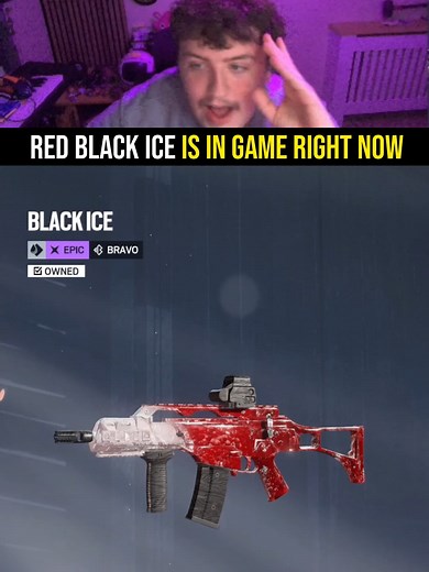 Red G36C Black Ice Now Available in Rainbow Six Siege!