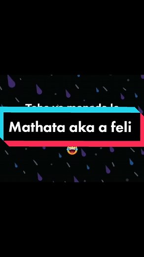 Mathata AKA A Feli Mp3 Download - Latest South African Music