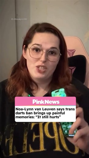 Trans darts player Noa-Lynn van Leuven opens up on ban: "It brings up childhood memories"