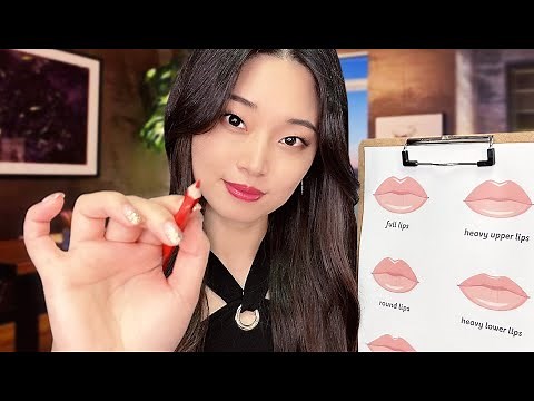[ASMR] Drawing Features on Your Face